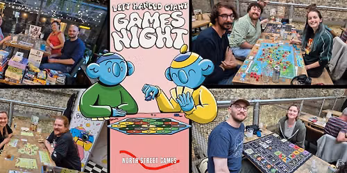 Left Handed Giant Games Night