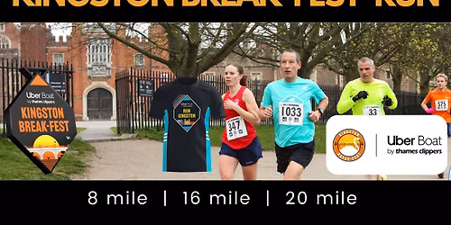 Kingston Break-fest Run 2026: 8, 16 20 Mile
