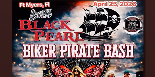 BERTS BIKER PIRATE BASH w\/ SIREN ARENA ROCK | FT MYERS \/ BERTS BLACK PEARL 