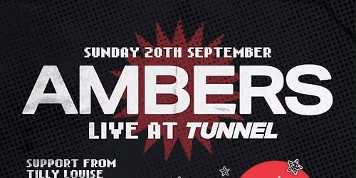 AMBERS live at TUNNEL Liverpool