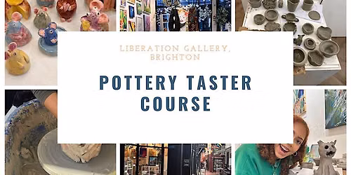 Pottery Taster Course - Hand Building, Wheel Throwing, Paint & Glaze