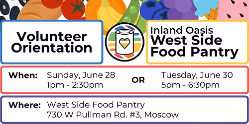 West Side Food Pantry Volunteer Orientation