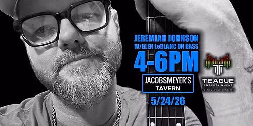Jeremiah Johnson w\/Glen LeBlanc at Jacobsmeyer's Tavern
