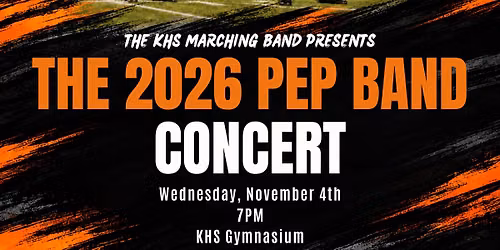 2026 Pep Band Concert