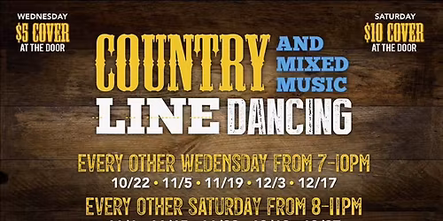 Wednesday Night Line Dancing