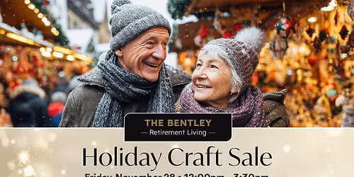 Holiday Craft Sale at The Bentley