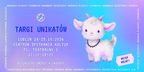 Targi Unikat\u00f3w | 24-25.10.2026 | Lublin