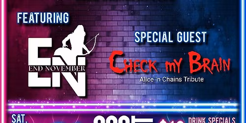 HBDC night at 830 East w\/Check My Brain and End November