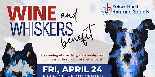 Wine & Whiskers Benefit