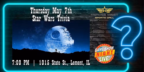 \ud83c\udf0c\u2728 Star Wars Trivia Night \u2728\ud83c\udf0c
