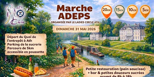 \ud83c\udf89 Marche ADEPS \u2013 Ladies Circle Ath \ud83c\udf89