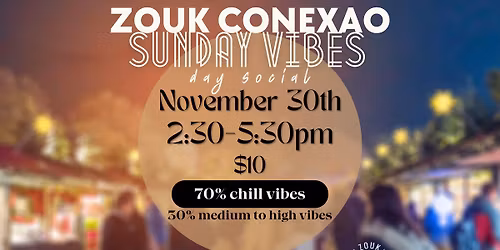 Zouk Conexao SUNDAY VIBES day social