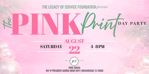The Pink Print Day Party