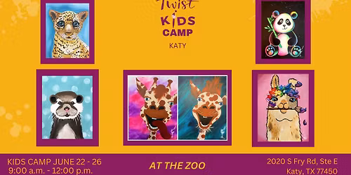 Twist Kids Camp - At the Zoo