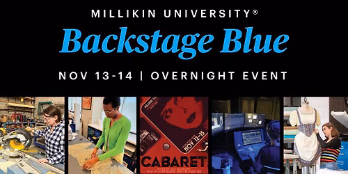 Backstage Blue Overnight Event