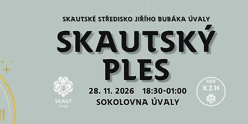 Skautsk\u00fd ples 2026 v \u00davalech