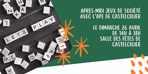 Apr\u00e8s-midi Jeux de soci\u00e9t\u00e9