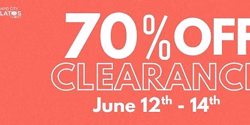 70% Off Clearance