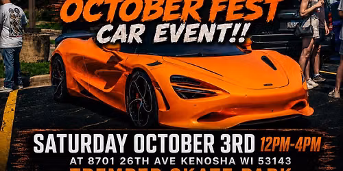 Prairie Wheels presents:The Kenosha October Fest Car Event!!