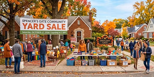 Fall Community Yard Sale