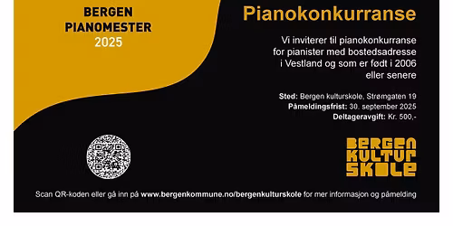 BERGEN PIANOMESTER 2025