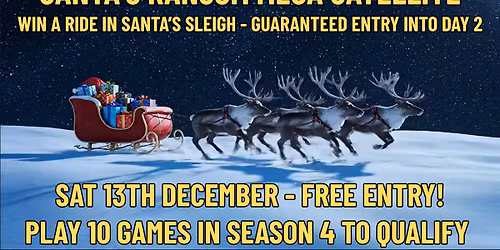FREE ENTRY Santa's Ransom Mega Satellite
