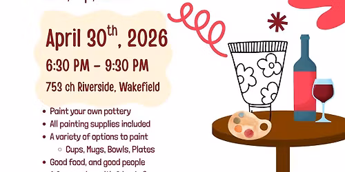 Paint and Sip Pottery Night