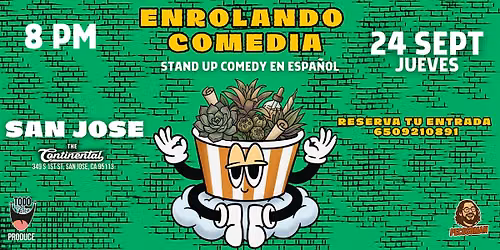 ENROLANDO  COMEDIA (stand up comedy en Espa\u00f1ol)