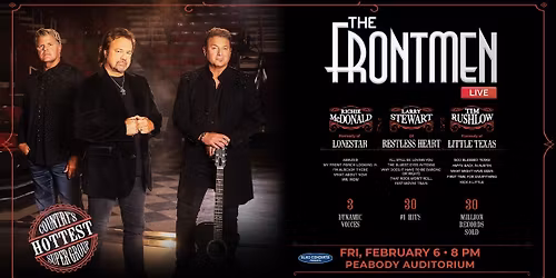 The Frontmen at Peabody Auditorium