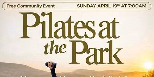 Pilates At The Park