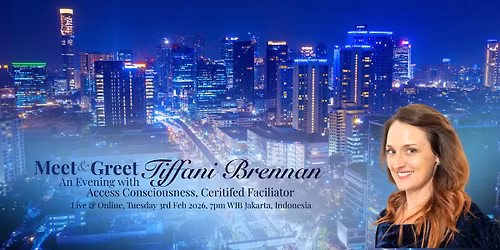 Meeting & Greet with Tiffani Brennan Live and Online from Jakarta, Indonesia!
