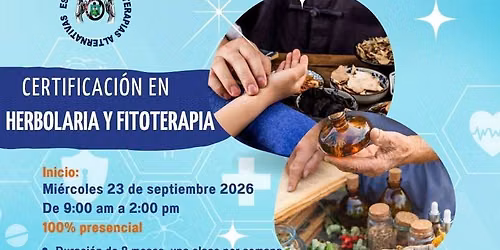 Certificaci\u00f3n en Herbolaria y Fitoterapia 