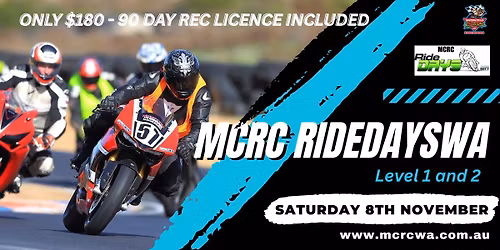MCRC RideDaysWA
