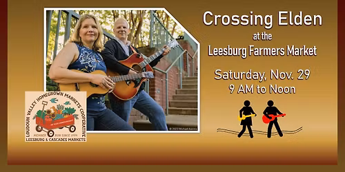 Crossing Elden at the Leesburg Farmers Market