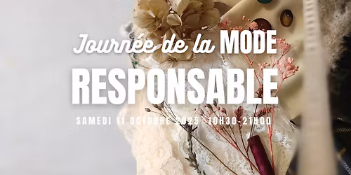 Journée de la Mode Éco-Responsable – Niort ✨