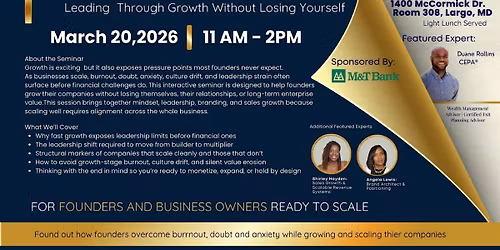 Mindshift and Sales Growth Seminar Part 3
