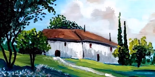 "Summer Cottage" In Person Paint Night Event Sunday 1:00 p.m. at Tapster South Lake Union