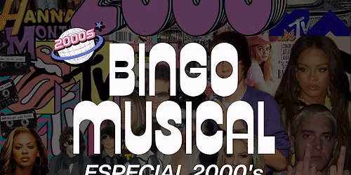 Bingo Musical especial 2000's -  Jueves 11\/6
