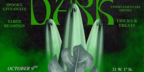 Plants After Dark - A Spooky Shopping Event!
