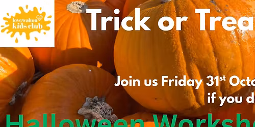 Halloween Kids Club - Story Telling and Craft