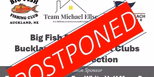 Big Fish Fishing Club & Bucklands Beach Yacht Clubs Power Boat Section 10lb Snapper Competition