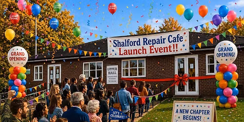 Launch of the Shalford Repair Cafe