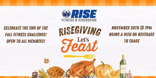 RISEGiving! Member Potluck and Fall Fitness Challenge Conclusion