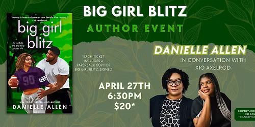 Author Event: Big Girl Blitz by Danielle Allen