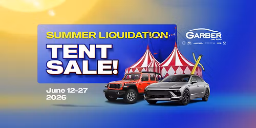 \ud83d\ude97 Summer Liquidation Tent Sale! \ud83c\udfaa