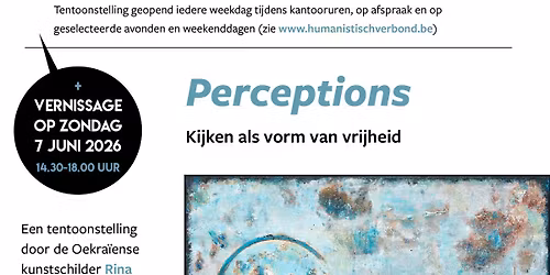 Vernissage tentoonstelling Rina Rox: 'Perceptions'