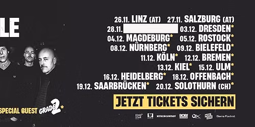 SONDASCHULE \u2022 Wir Bleiben Noch Wach Tour 2026 \u2022 Bremen \u2022 12.12.26 \u2022 Pier2