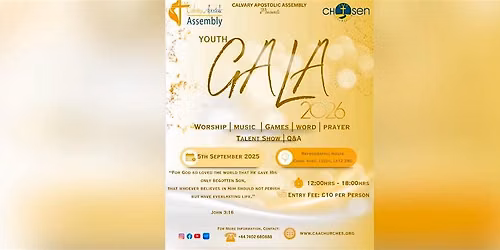 CAA\u2019s Youth Gala 2026