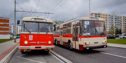 Oslavy 35 let trolejbus\u016f v \u010cesk\u00fdch Bud\u011bjovic\u00edch