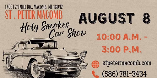 "Holy Smokes" Car Show